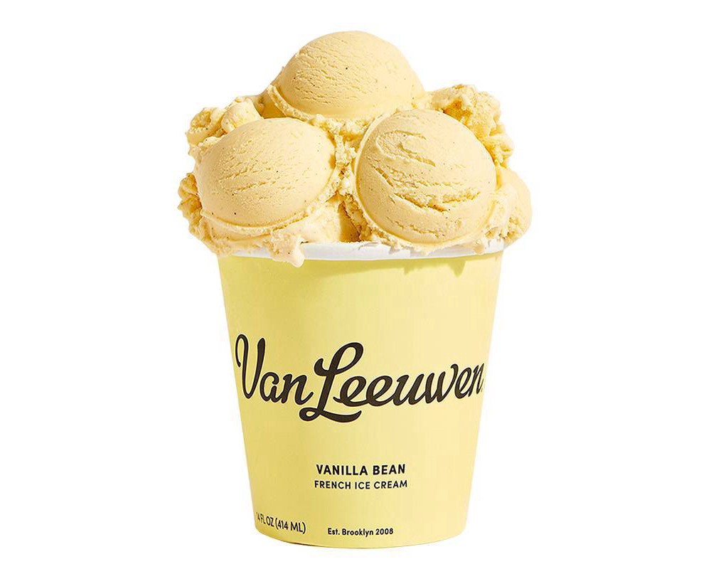slide 7 of 7, Van Leeuwen Vanilla Bean Ice Cream - 14oz, 14 oz