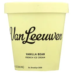 Van Leeuwen Vanilla Bean Ice Cream - 14oz