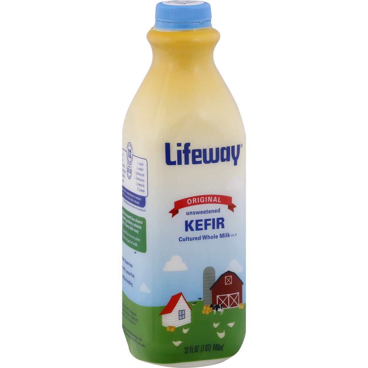 slide 7 of 9, Lifeway Plain Kefir, 32 oz