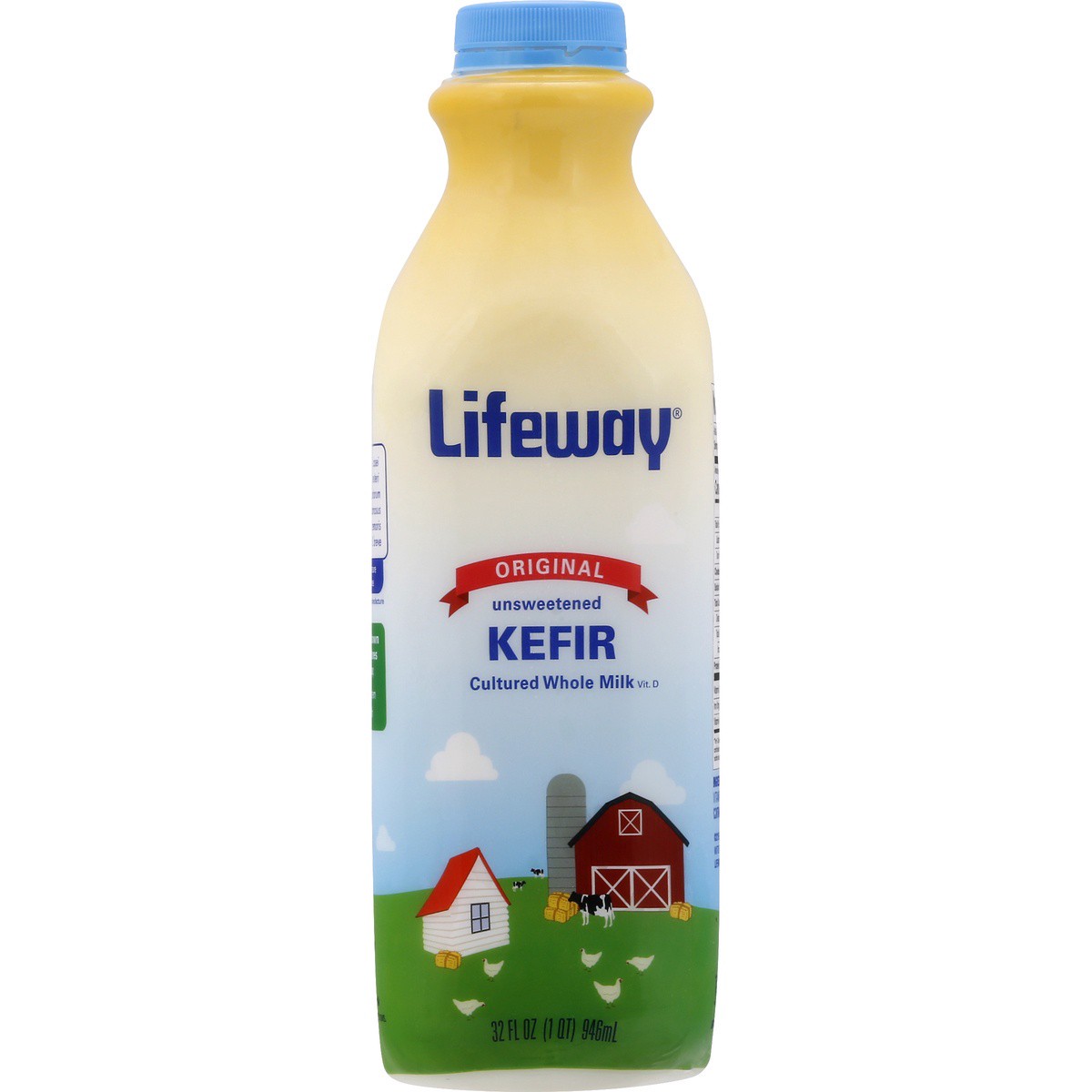 slide 9 of 9, Lifeway Plain Kefir, 32 oz