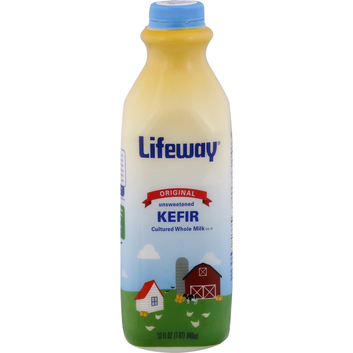 slide 1 of 9, Lifeway Plain Kefir, 32 oz