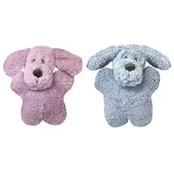MultiPet Aromadog Calming Dog Shaped Fleece Plush Assorted Dog Toy - Medium