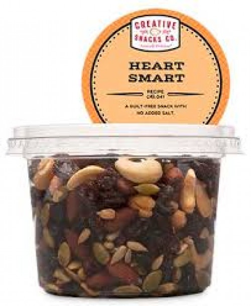 slide 1 of 1, Creative Snacks Co. Heart Smart Mixed Nuts, 9.5 oz