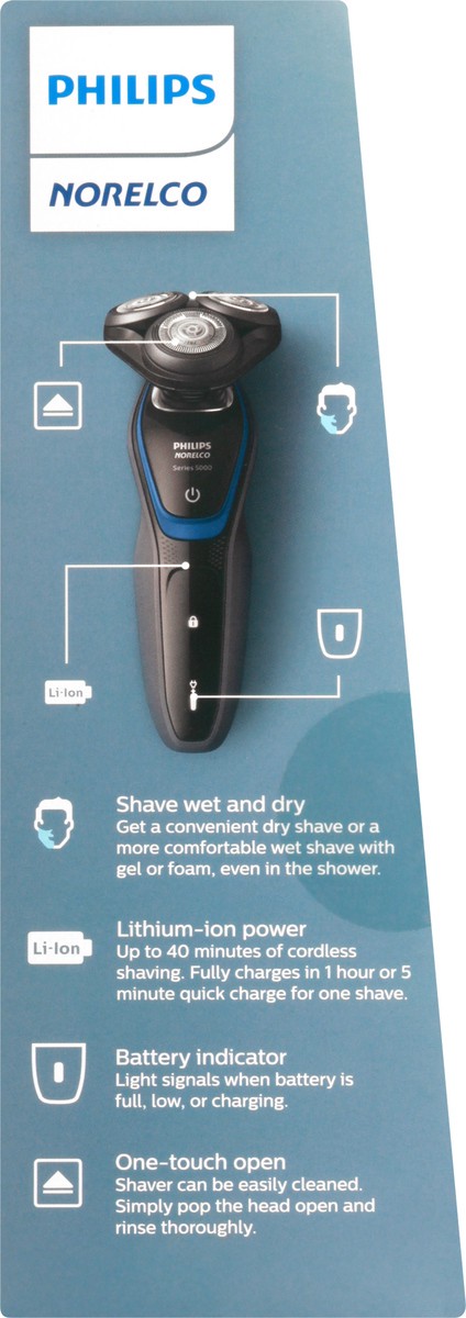 slide 5 of 11, Norelco 5300 Shaver 1 ea, 1 ct