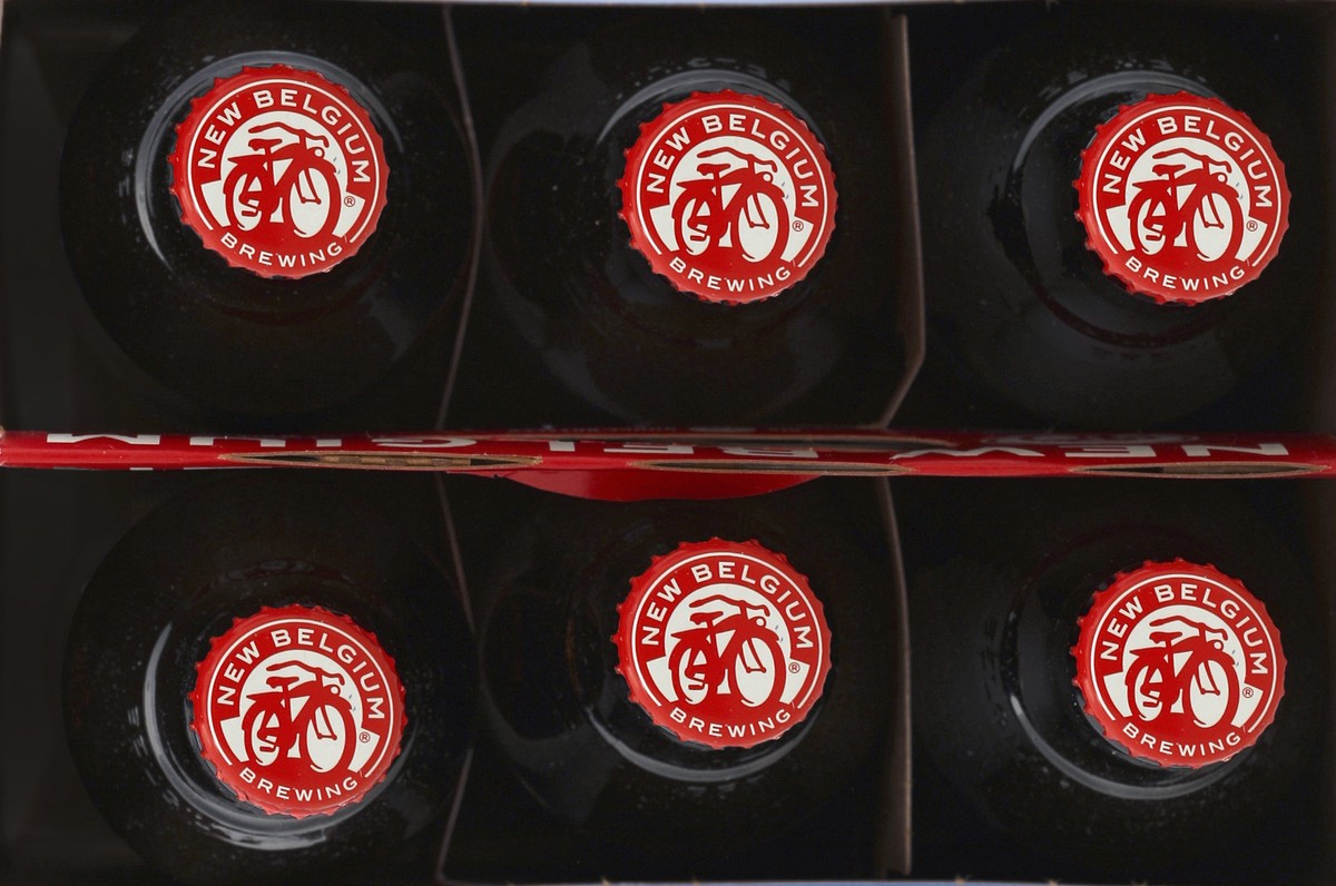 slide 2 of 7, New Belgium Blue Paddle Pilsner Bottles, 6 ct; 12 oz