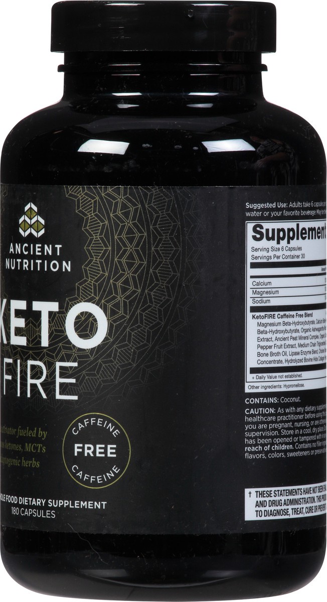 slide 12 of 14, Ancient Nutrition Capsules Keto Fire 180 ea, 180 ct