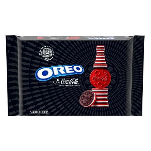 slide 1 of 1, OREO Coca-Cola Sandwich Cookies, Limited Edition, 10.68 oz, 10.68 oz