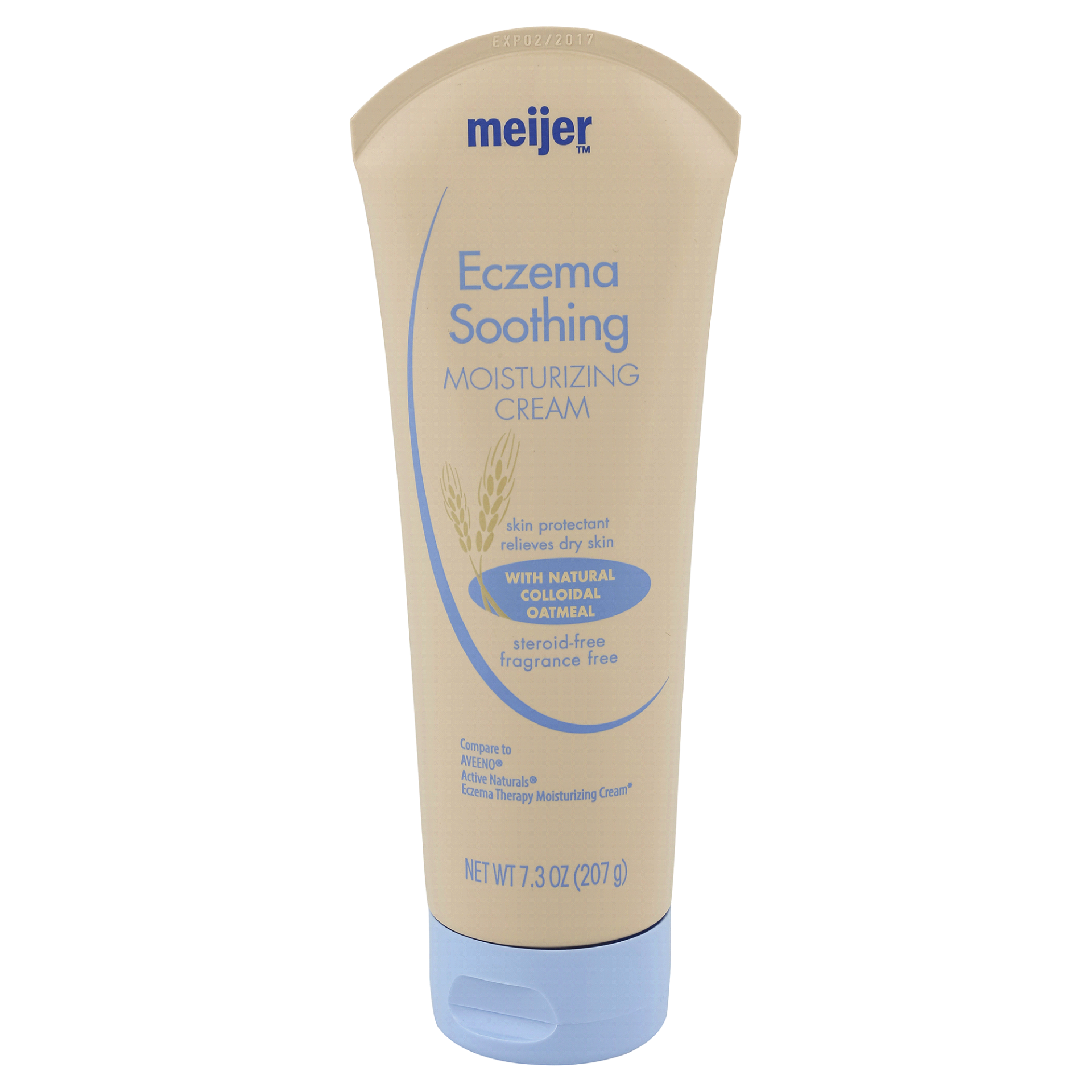 slide 1 of 2, Meijer Eczema Soothing Moisturizing Cream, 7.3 oz