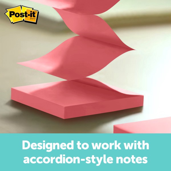 slide 3 of 6, POST IT Notes Pop-Up Dispenser+2X45 3"X3" Sheets/90 Total, 1 ct