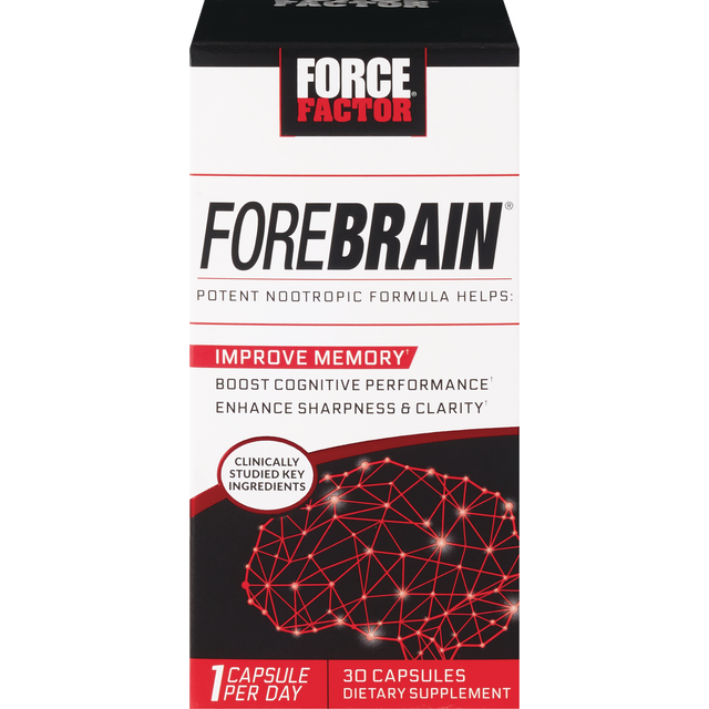 slide 1 of 1, Force Factor Forebrain, 30 ct