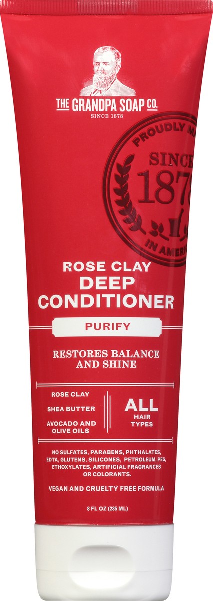 slide 6 of 9, The Grandpa Soap Co. Rose Clay Deep Conditioner, 8 oz