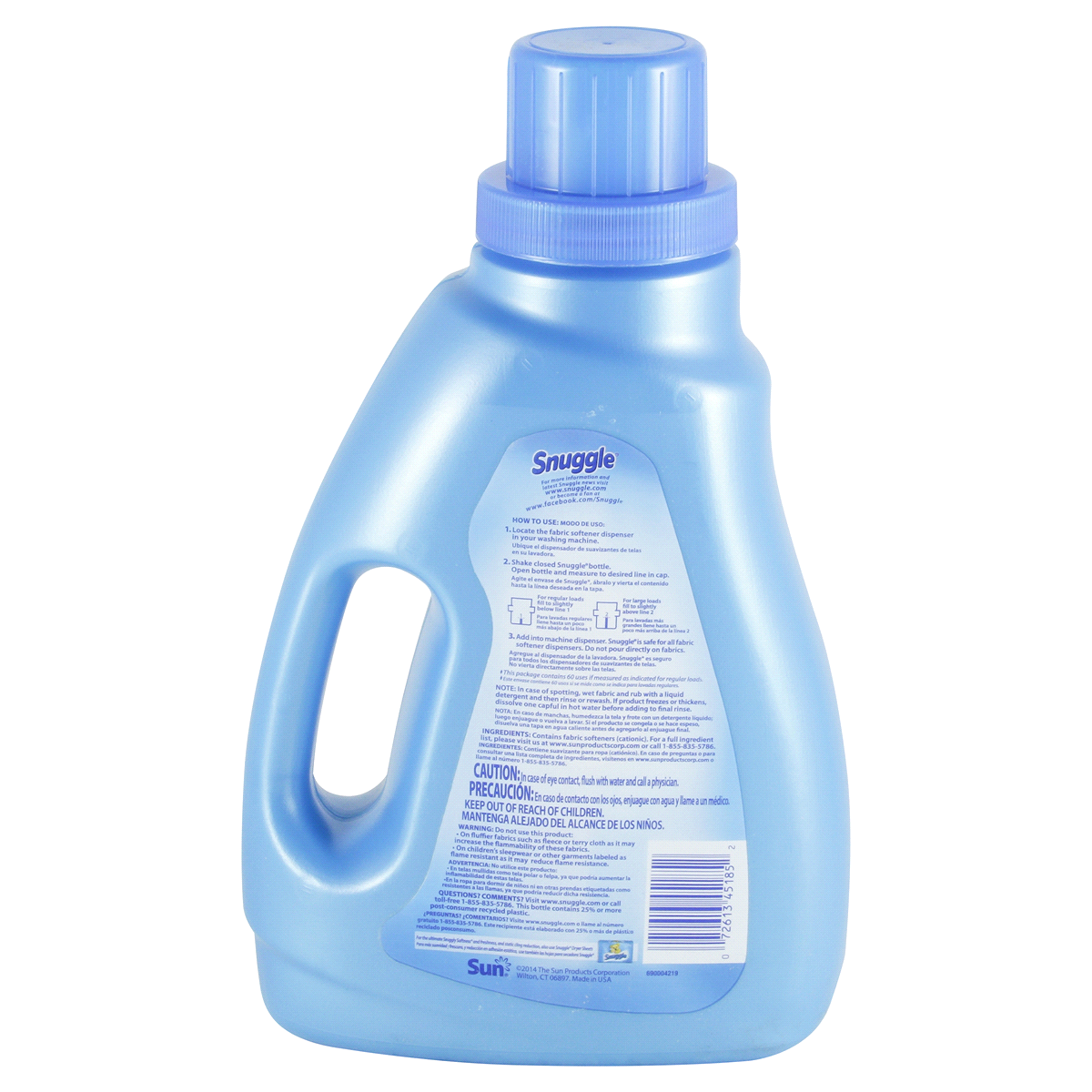 Snuggle Blue Sparkle Liquid Fabric Softener 50 Fl Oz | Shipt