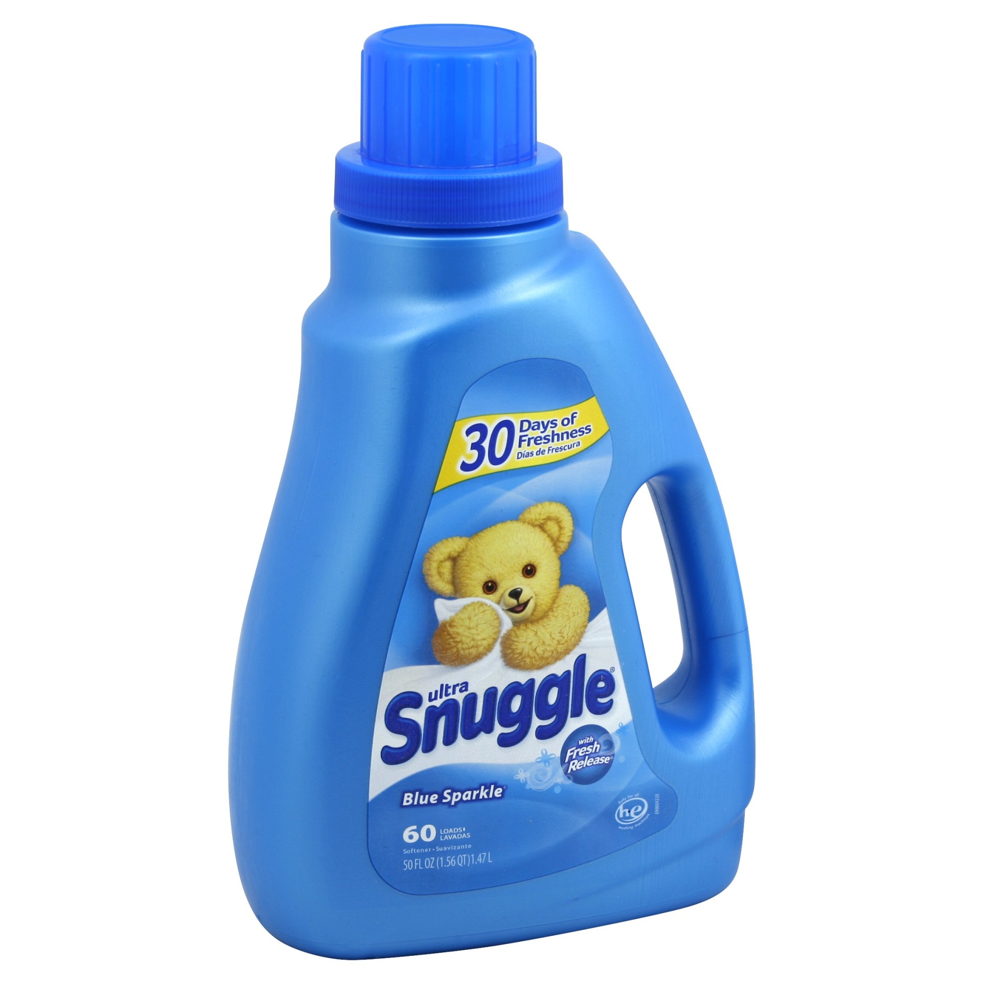 Snuggle Blue Sparkle Liquid Fabric Softener 50 Fl Oz | Shipt