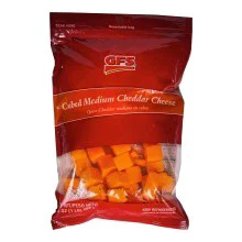 GFS Medium Cheddar Cheese Cubes