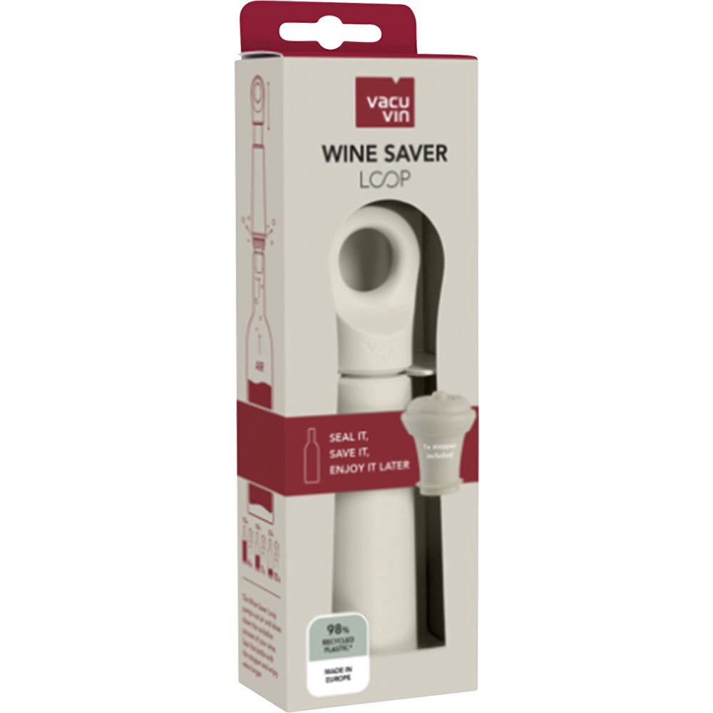 slide 1 of 1, Vacu Vin Wine Saver Loop Sand, 1 ct