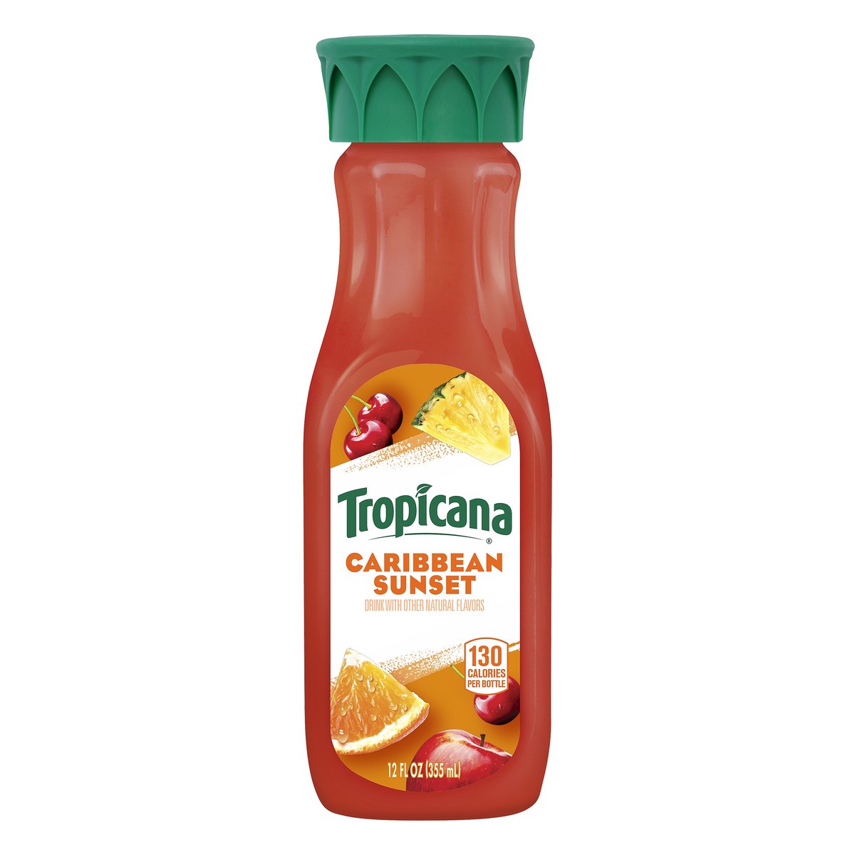 slide 1 of 7, Tropicana Caribbean Sunset Juice 12 oz, 12 oz