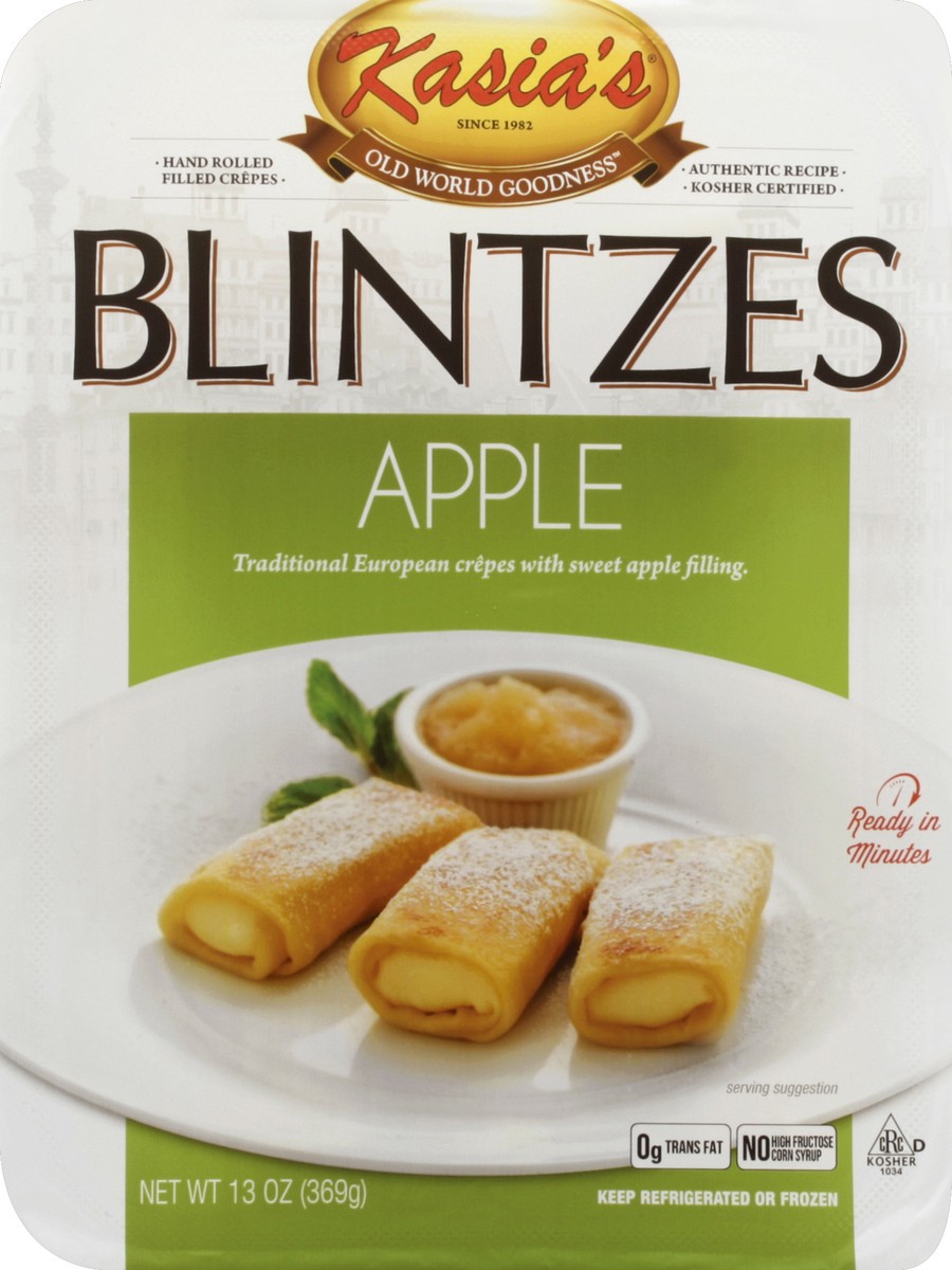 slide 1 of 6, Kasia's Blintzes 13 oz, 13 oz