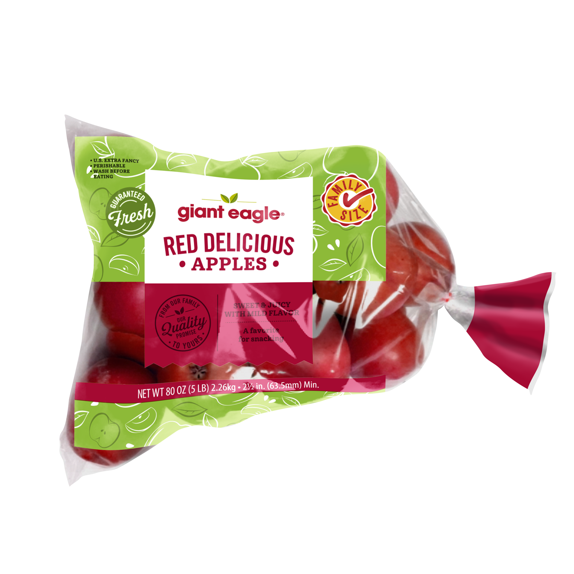 slide 1 of 1, Giant Eagle Red Delicious Apples, 5 lb