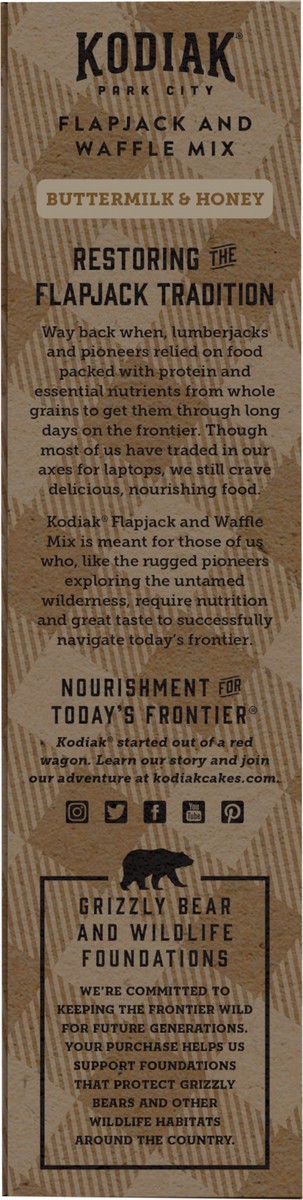 slide 5 of 7, Kodiak Cakes Flapjack & Waffle Mix, Buttermilk & Honey, 24 oz, 24 oz