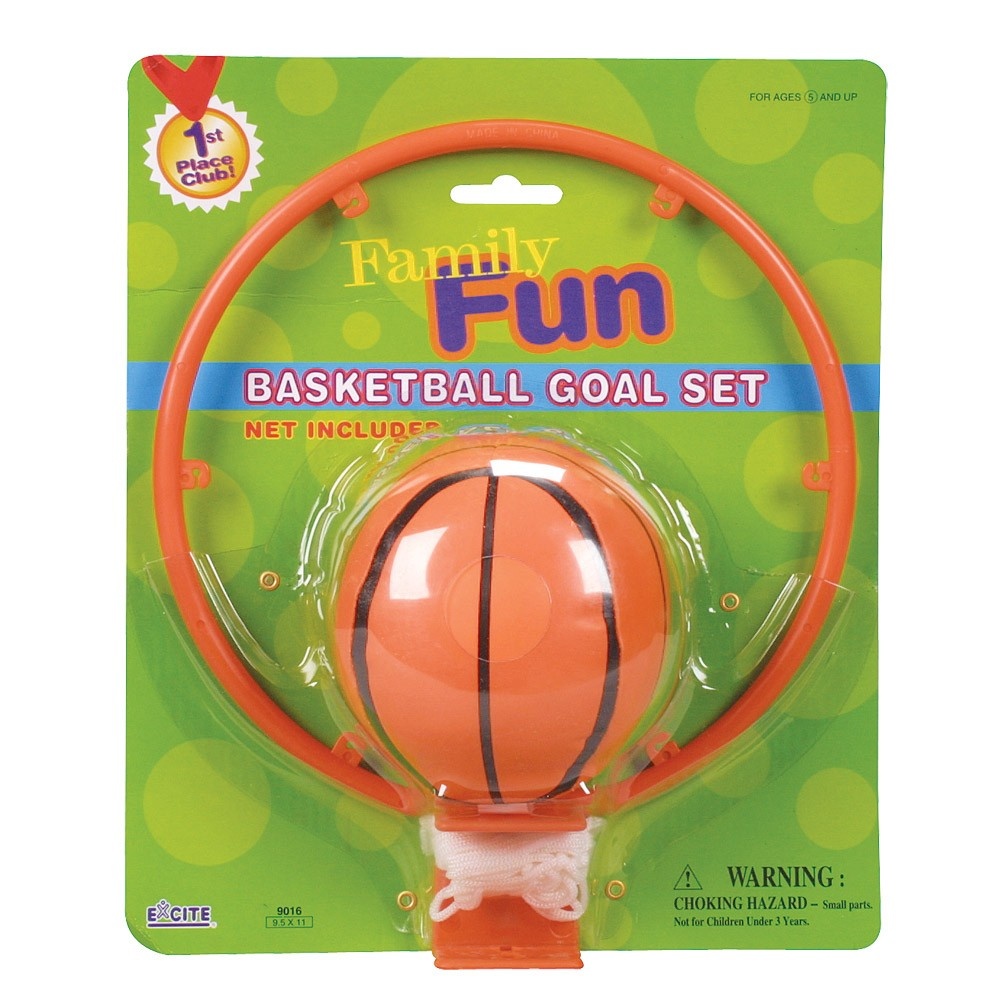 slide 1 of 1, Excite Ltd. Basketball & Goal Set, 1 ct