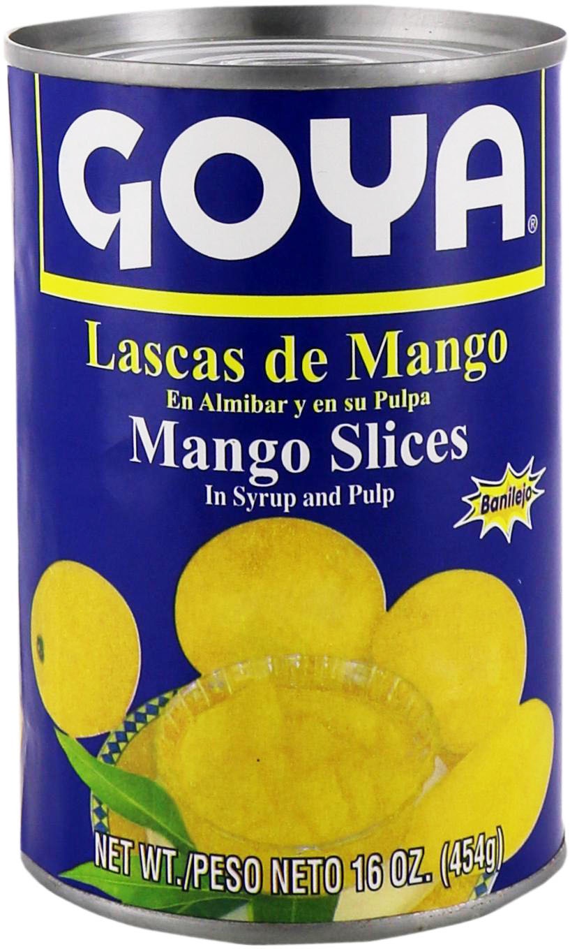 slide 1 of 1, Goya Mango Slices In Syrup And Pulp, 16 oz