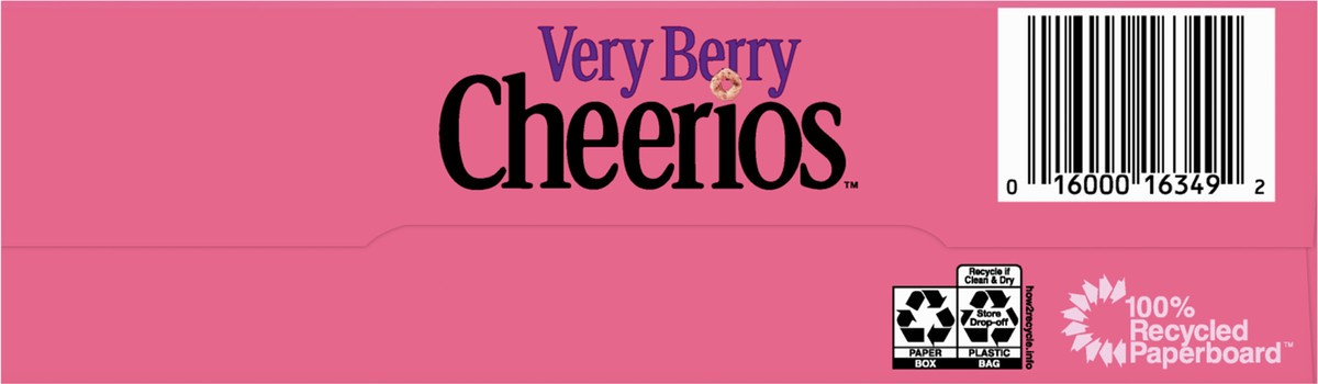 slide 5 of 9, Cheerios Very Berry Cheerios, Heart Healthy Cereal, Large Size, 14.5 OZ, 14.5 oz