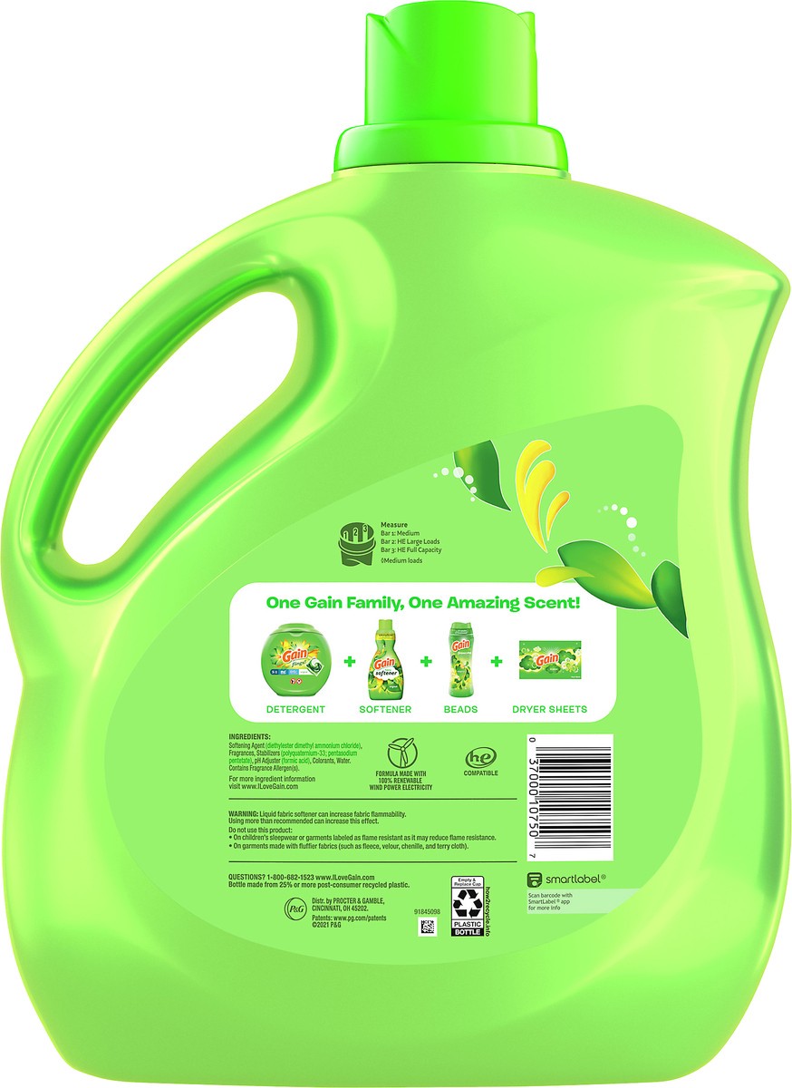 slide 4 of 7, Gain Ultra Original Fabric Softener 3.83 lt, 3.83 L