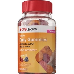 slide 1 of 1, CVS Health Women's Daily Gummies Complete Adult Multivitamin, 70 ct