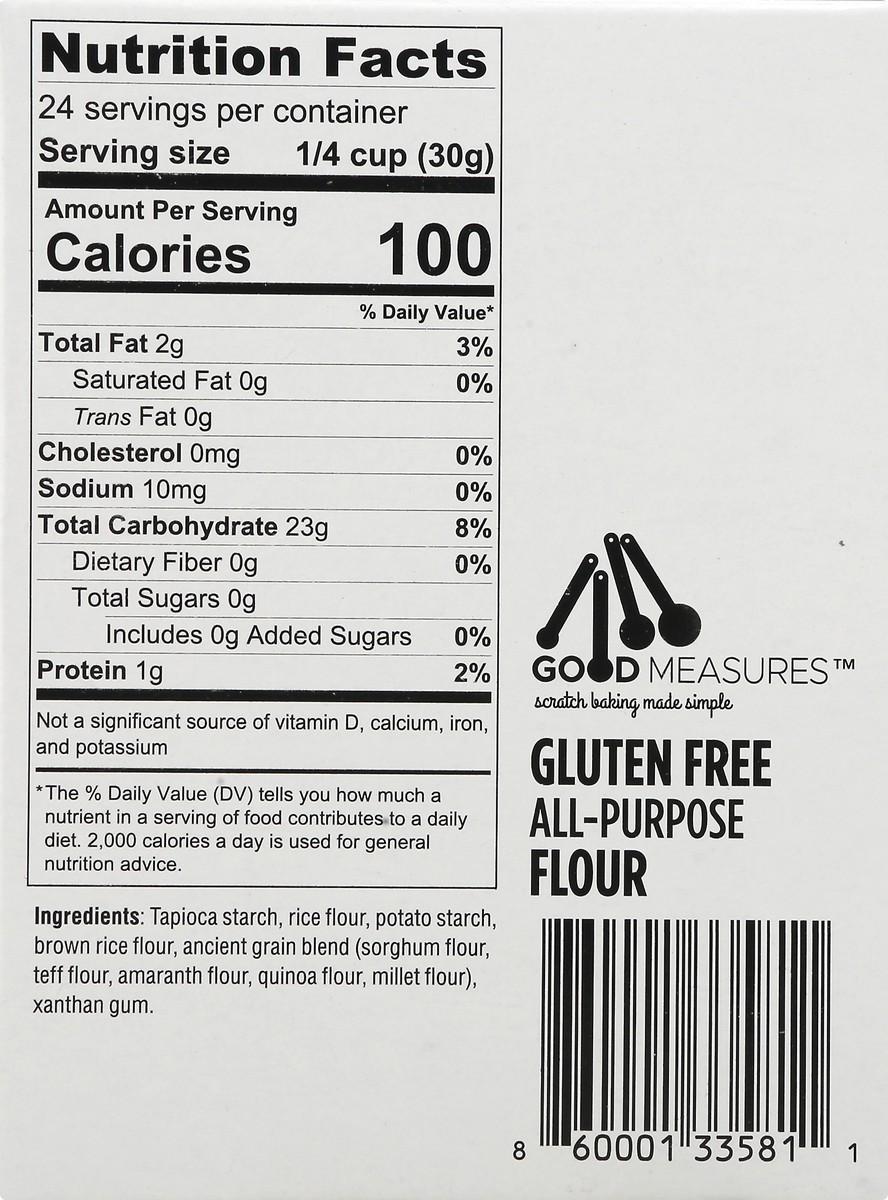 slide 8 of 9, Good Measures Flour 6 ea, 6 ct