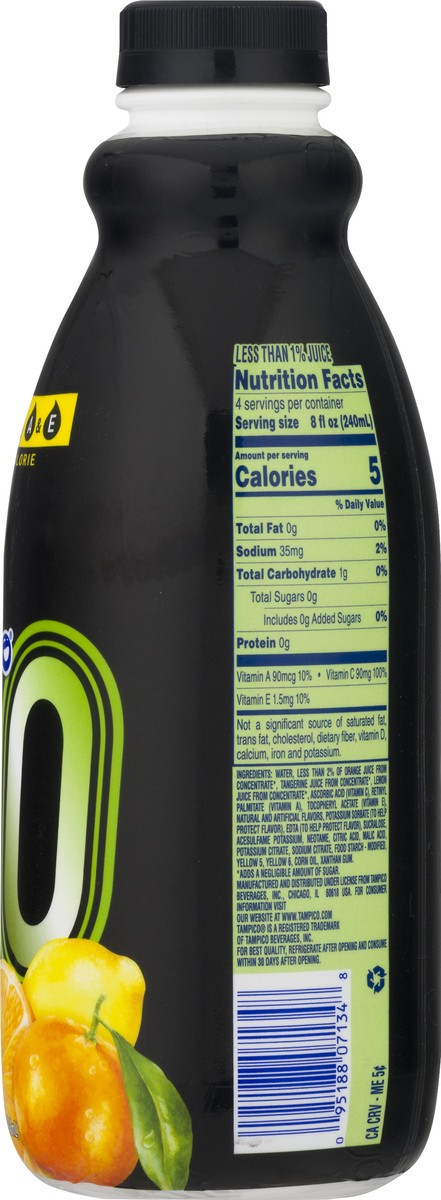 slide 11 of 12, Tampico From Concentrate Orange Tangerine Lemon Citrus Punch 32.0 oz, 32 oz