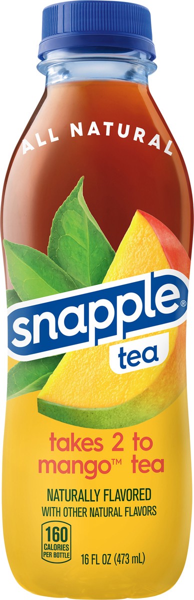 slide 12 of 12, Snapple Mango Tea - 16 oz, 16 fl oz