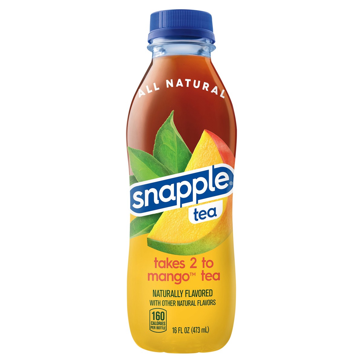 slide 6 of 12, Snapple Mango Tea - 16 oz, 16 fl oz