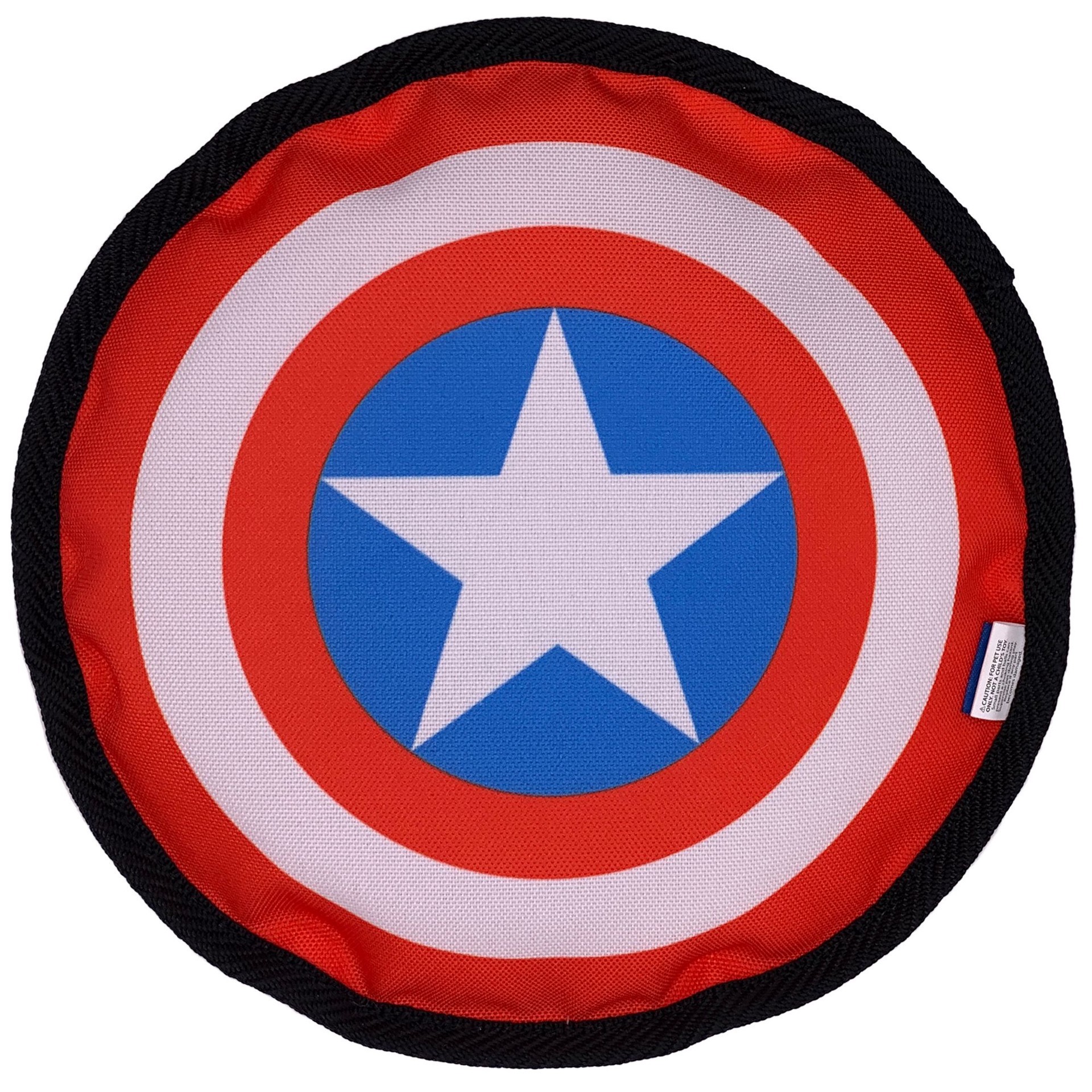 slide 1 of 1, GMason Captain America Shield Disc Dog Toy, 1 ct