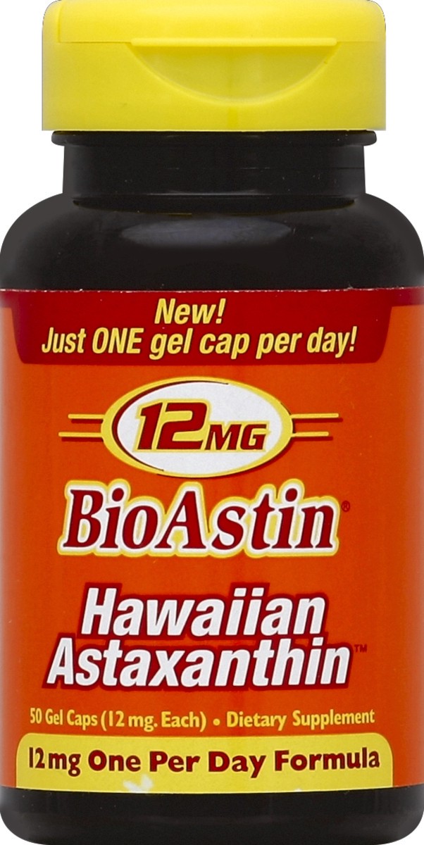 slide 1 of 3, BioAstin Hawaiian Astaxanthin 50 ea, 50 ct