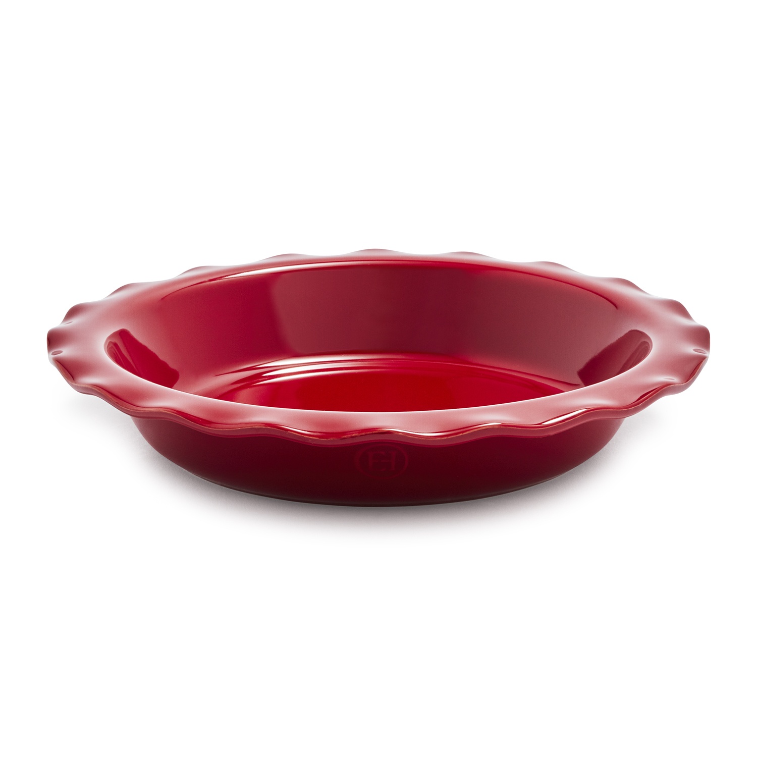 slide 1 of 1, Emile Henry Traditional Pie Dish, Rouge, 9 in