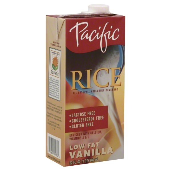 slide 1 of 1, Pacific Foods Rice Vanilla Plant-Based Beverage, 32 fl oz