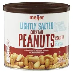Meijer Lightly Salted Cocktail Peanuts