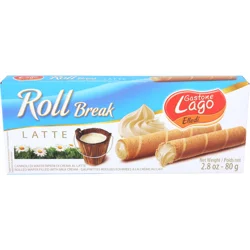 Gastone Lago Wafer Cannoli Milk, 2.82 oz