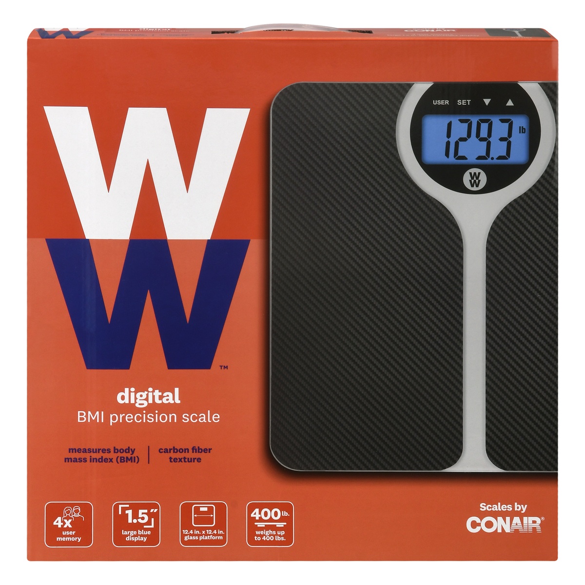 slide 1 of 4, Weight Watchers Digital Precision BMI Scale, 1 ct