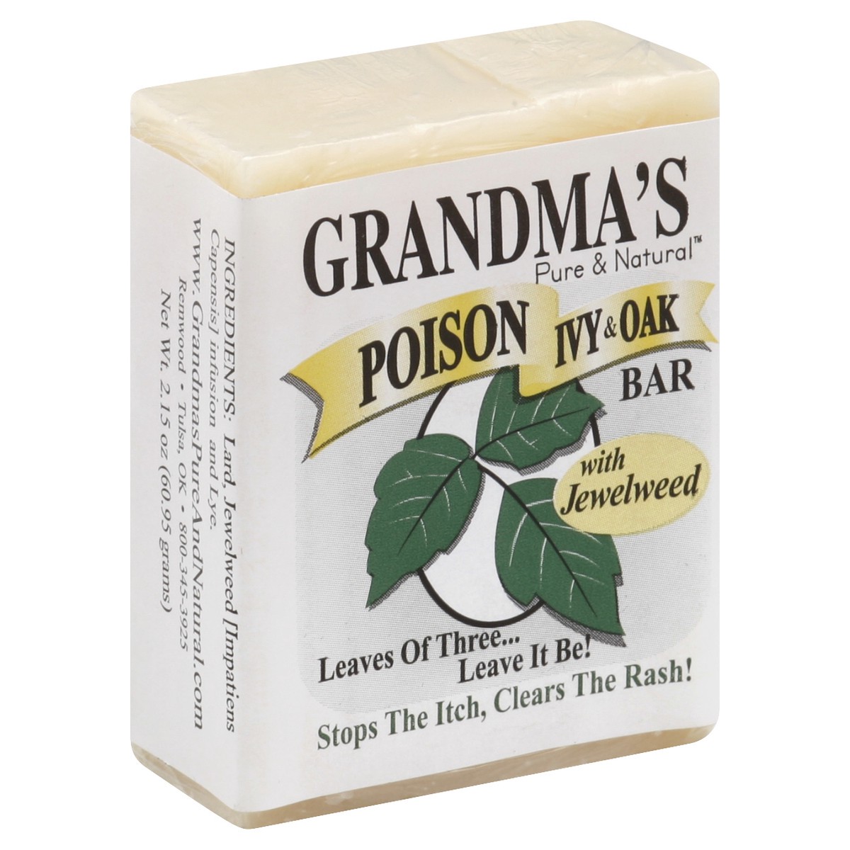 slide 5 of 5, Grandma's Poison Ivy & Oak Bar 2.15 oz, 2.15 oz