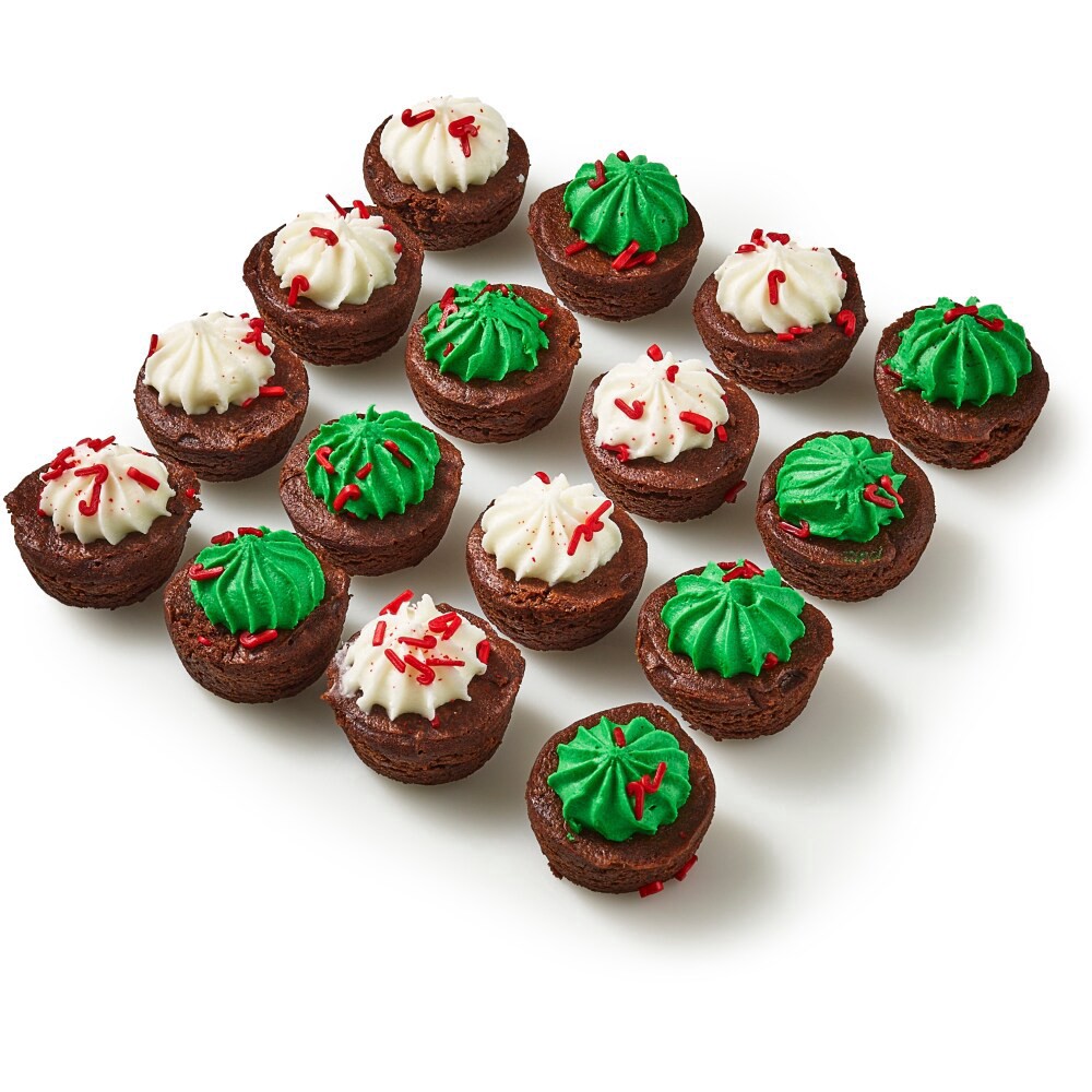 slide 2 of 6, Bakery Fresh Goodness Candy Cane Sprinkle Brownies, 1 ct