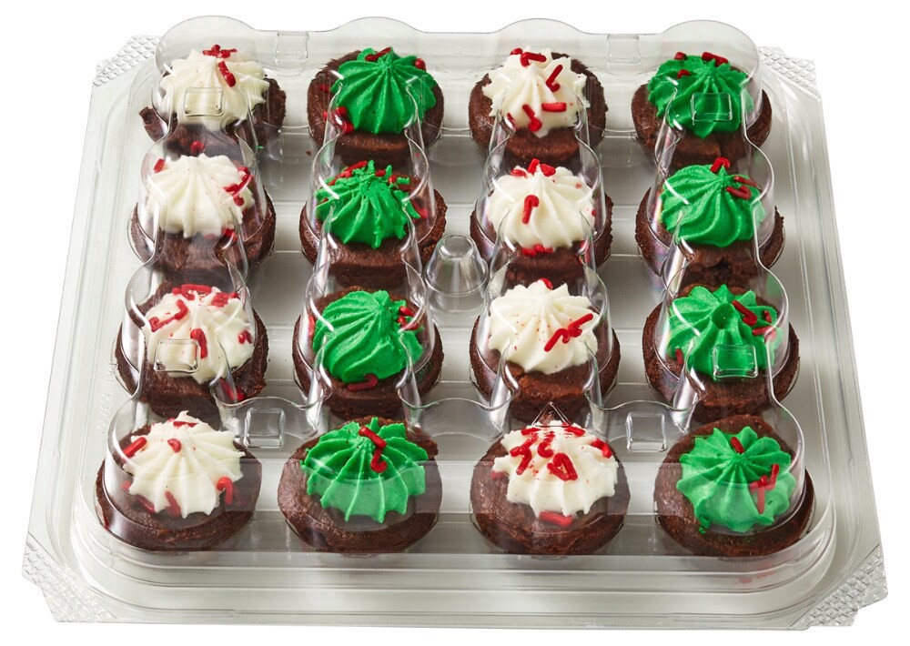 slide 6 of 6, Bakery Fresh Goodness Candy Cane Sprinkle Brownies, 1 ct