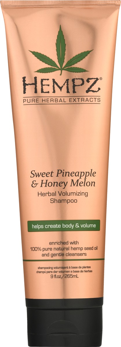 slide 6 of 9, Hempz Herbal Volumizing Sweet Pineapple & Honey Melon Shampoo 9 oz, 9 oz