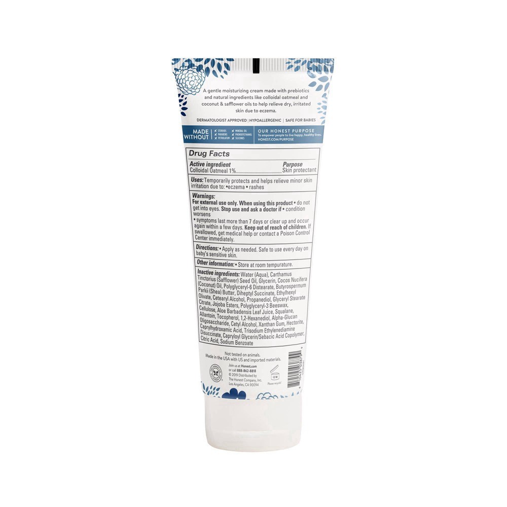 slide 4 of 15, Honest Soothing Therapy Eczema Cream 7.0 fl oz, 7 fl oz