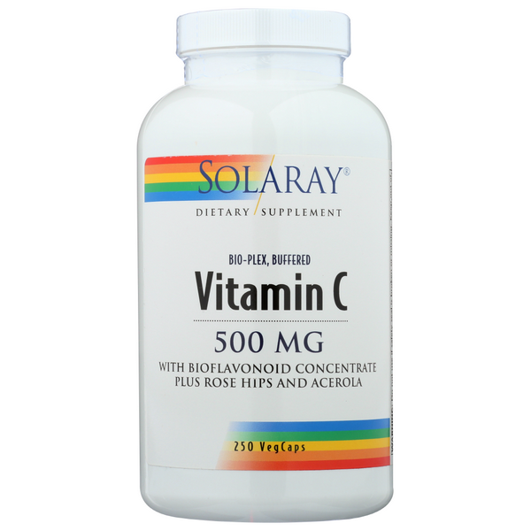 slide 1 of 1, Solaray Buffered Vitamin C With Bioflavonoid Concentrate, 1 ct