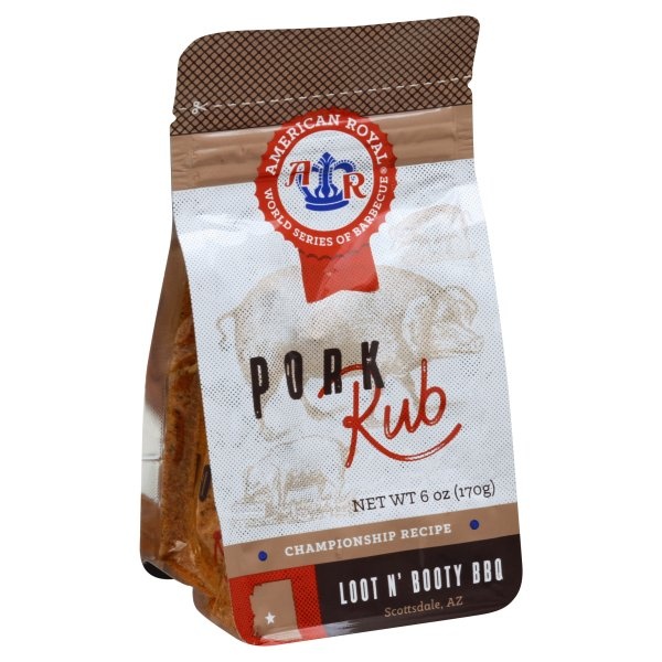 slide 1 of 4, American Royal Pork Rub, 6 oz