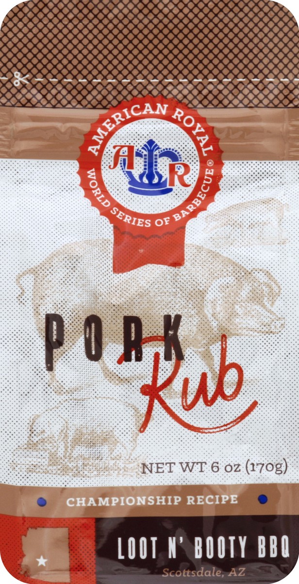 slide 4 of 4, American Royal Pork Rub, 6 oz