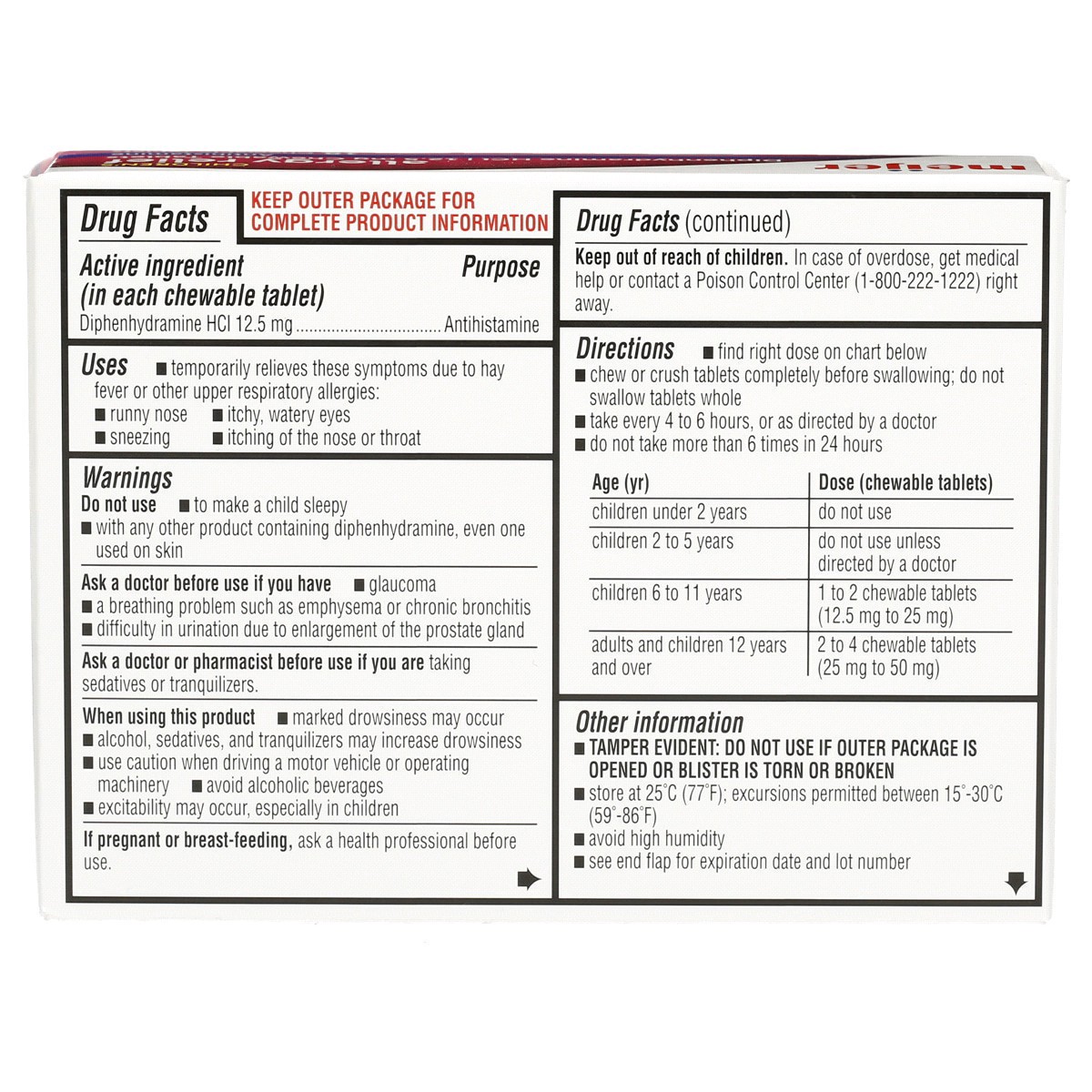 slide 5 of 13, Meijer Children's Allergy Relief Diphedryl Fast Melts, Cherry, 18 ct