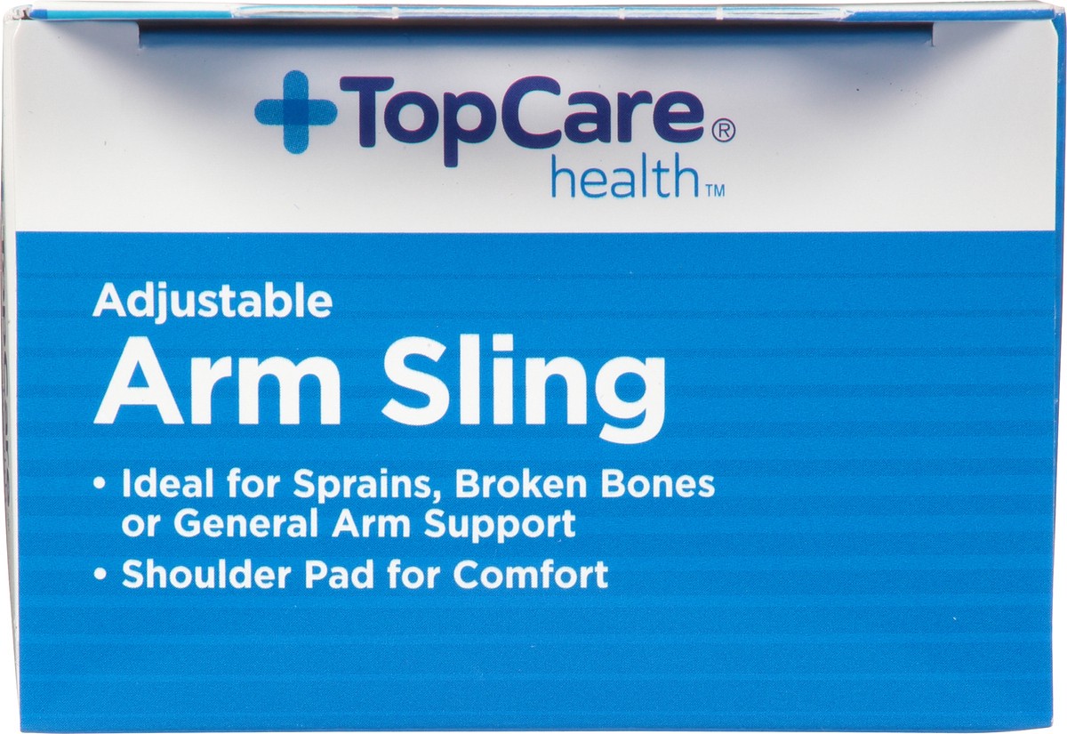 slide 5 of 9, TopCare Health One Size Adjustable Maximum Support Arm Sling 1 ea, 1 ct