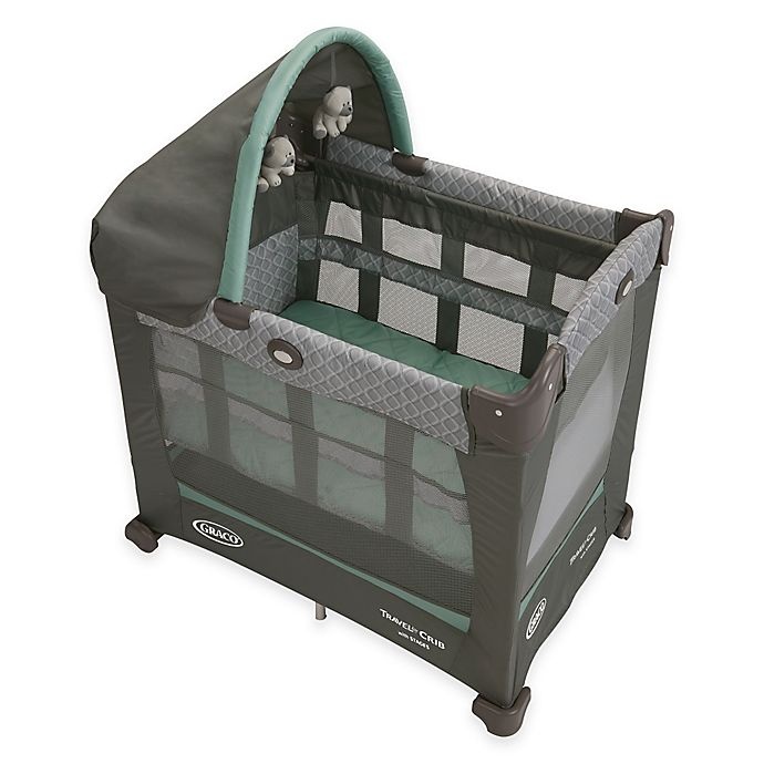 slide 1 of 5, Graco Travel Lite Crib with Stages - Manor, 1 ct